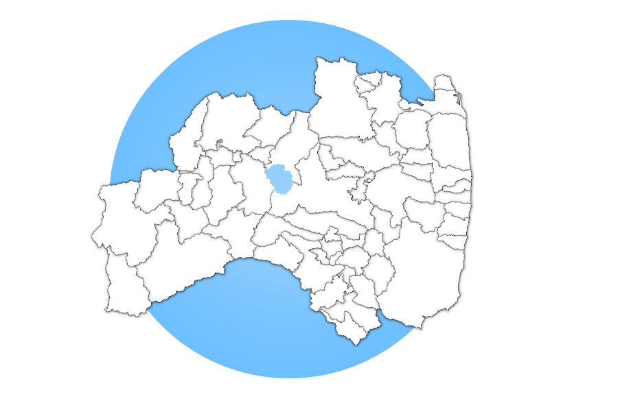 施工エリアは福島県内